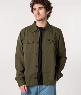 Oversized Twill Overshirt