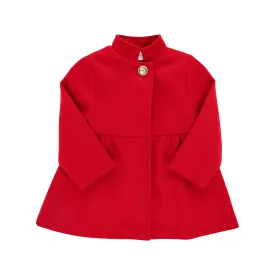 Penelope Peacoat- Richmond Red/ Nantucket Navy