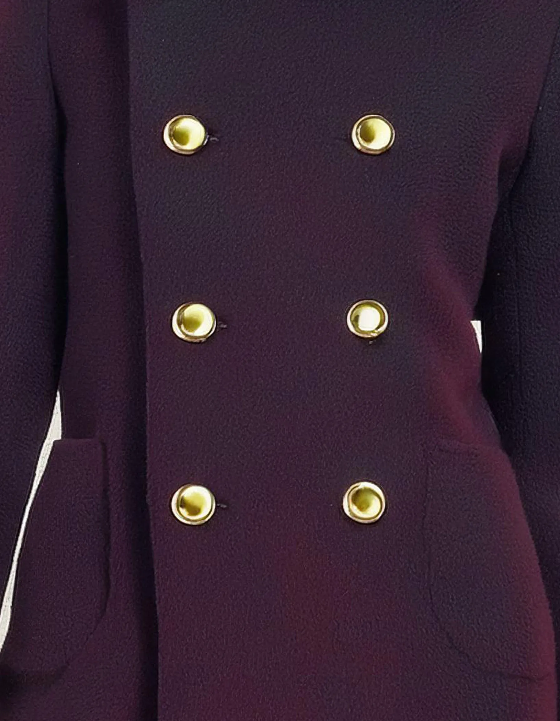 Plum Perfection Peacoat