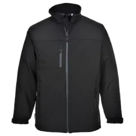 Portwest Mens 3 Layer Water Resistant Softshell Work Jacket - TK50