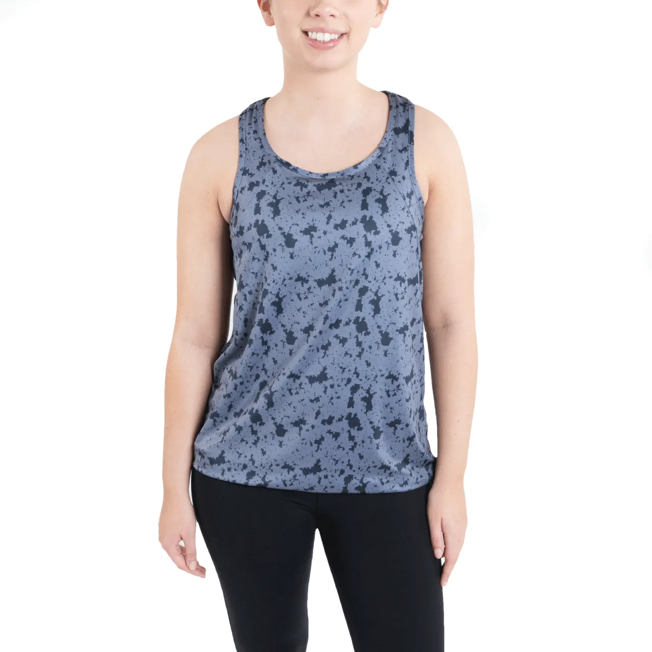 Printed Om Bungee Tank Top