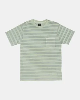 PTC Stripe Tee - Green Haze