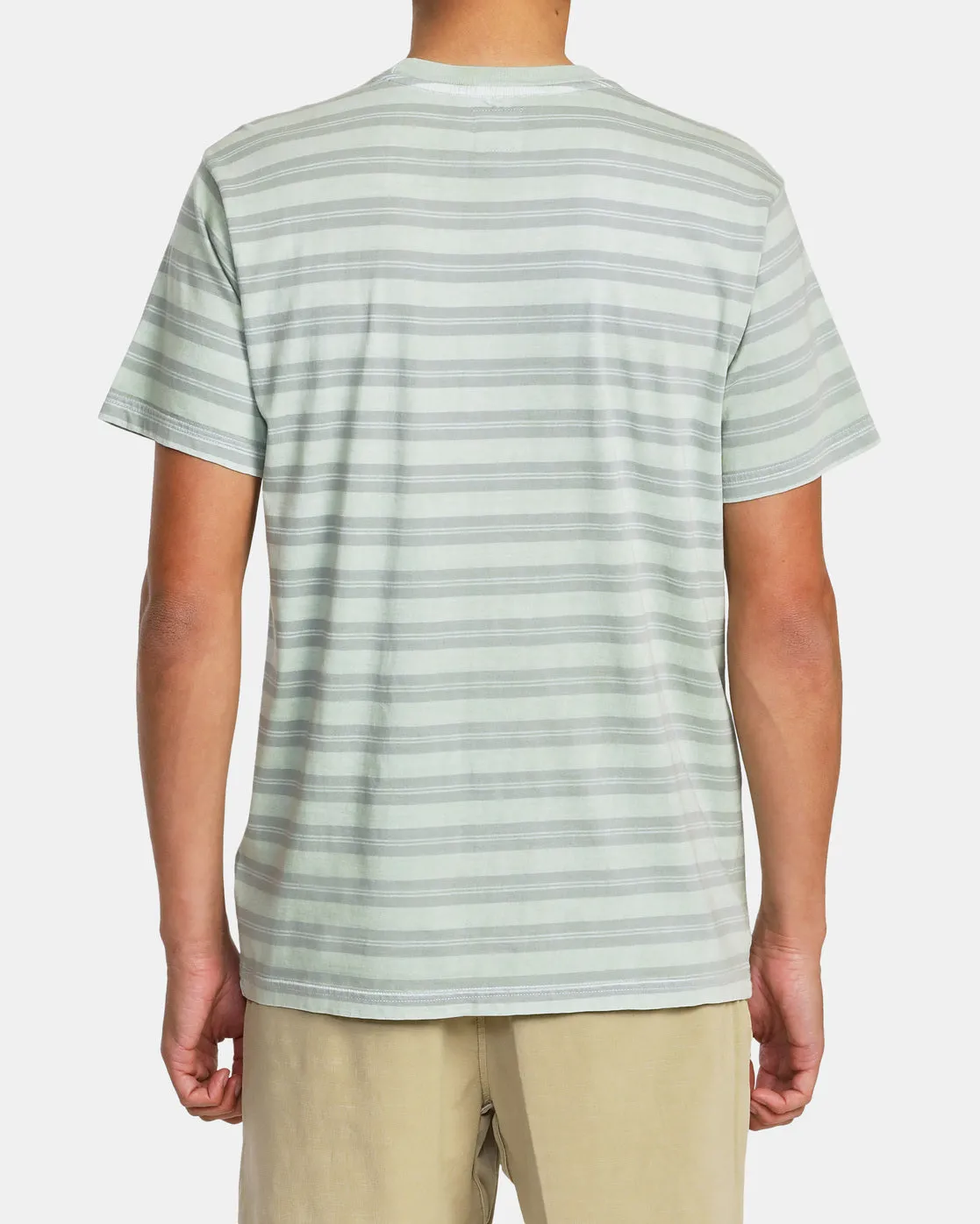 PTC Stripe Tee - Green Haze