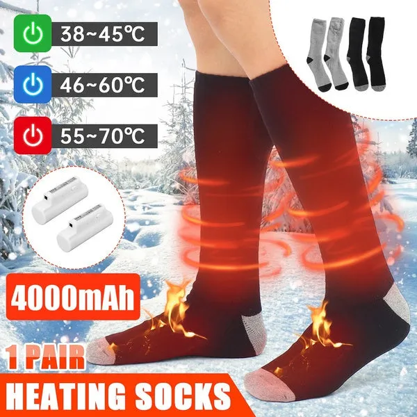 Rechargeable Heated Socks