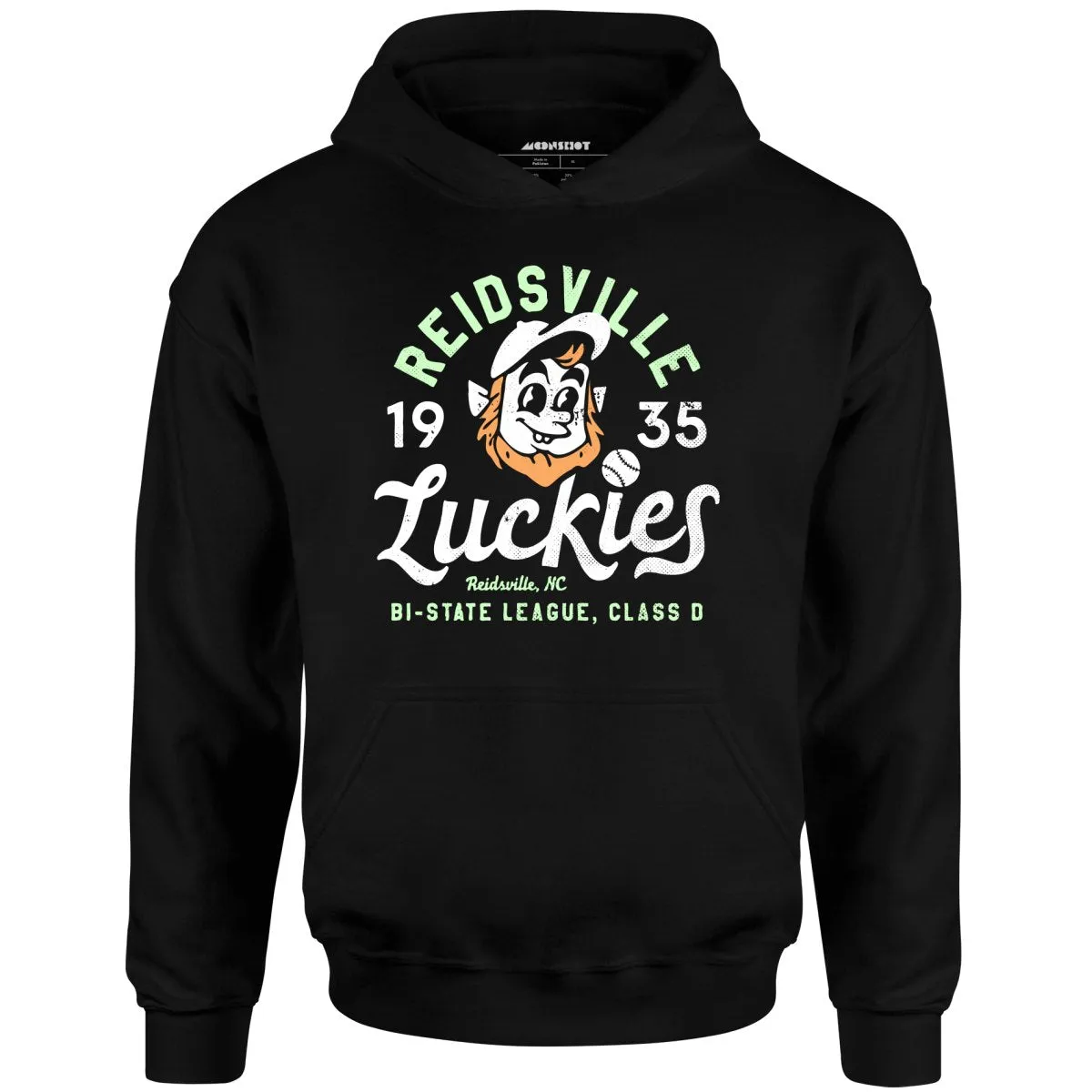 Reidsville Luckies - North Carolina - Vintage Defunct Baseball Teams - Unisex Hoodie