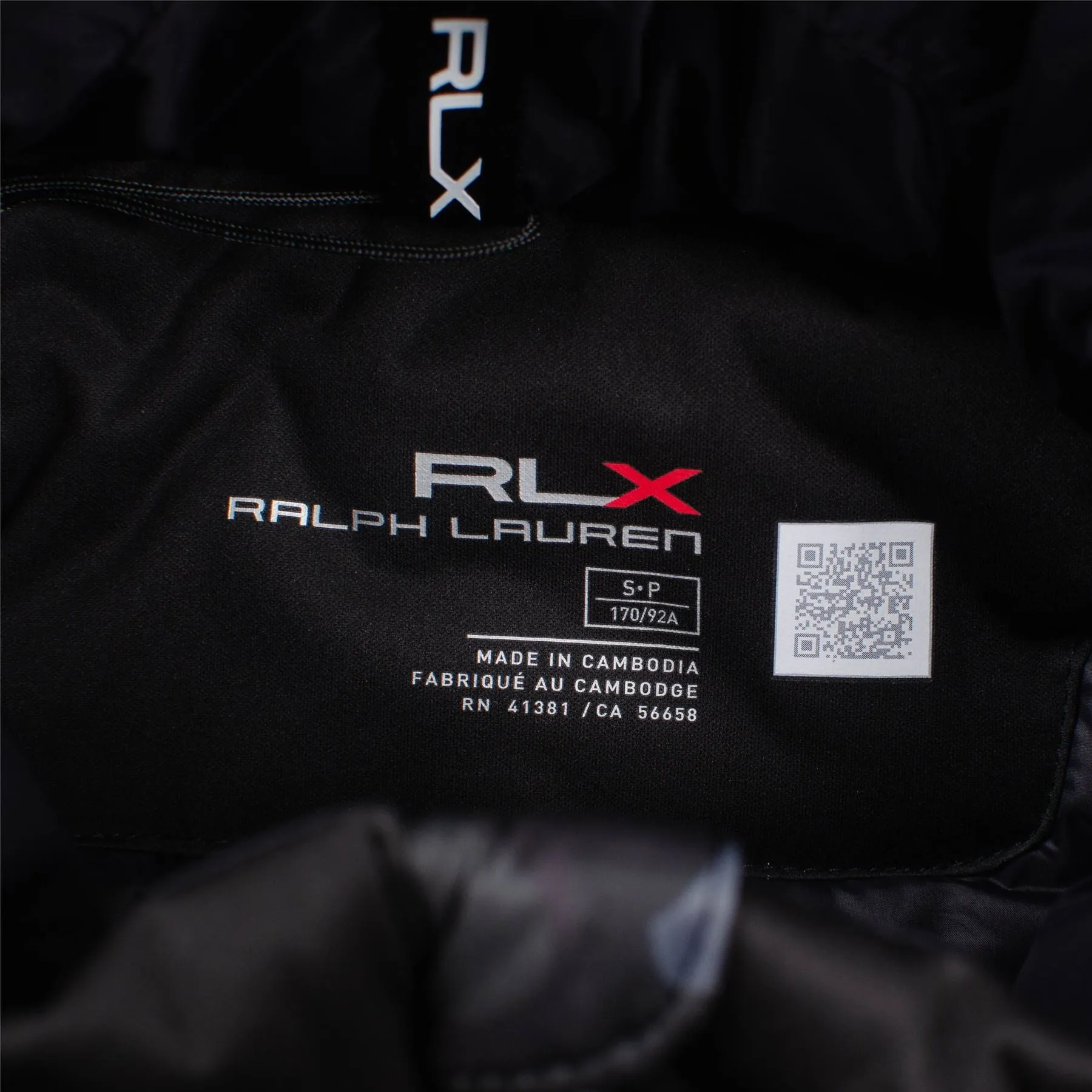 RLX Everest Flux Softshell3L Windbreaker Polo Black Camo - AW22