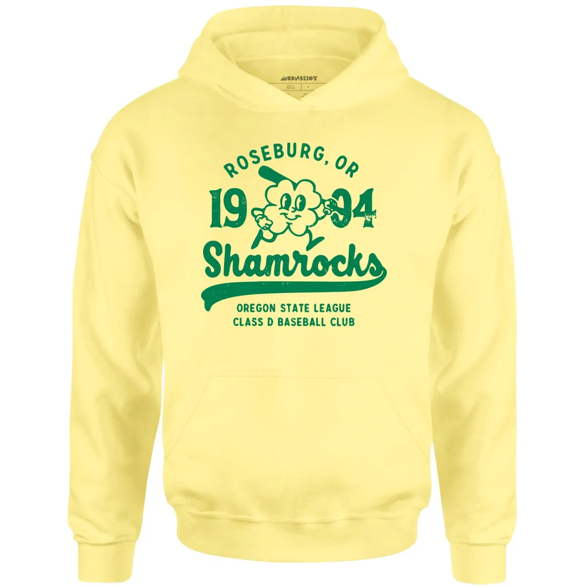 Roseburg Shamrocks - Oregon - Vintage Defunct Baseball Teams - Unisex Hoodie