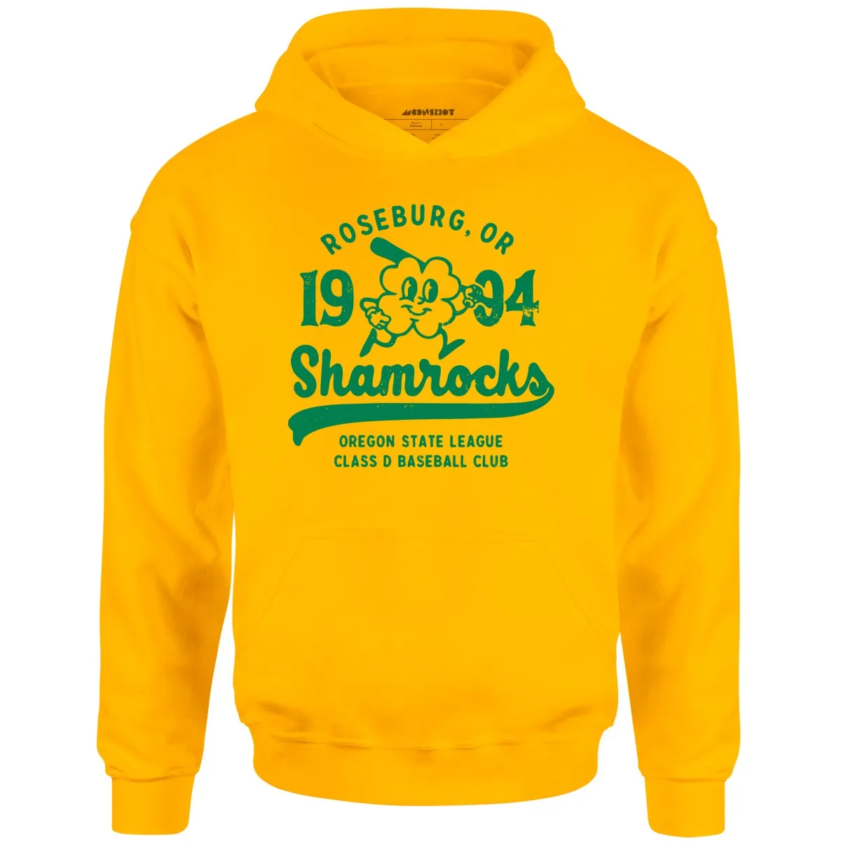 Roseburg Shamrocks - Oregon - Vintage Defunct Baseball Teams - Unisex Hoodie