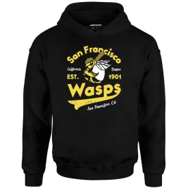 San Francisco Wasps - California - Vintage Defunct Baseball Teams - Unisex Hoodie