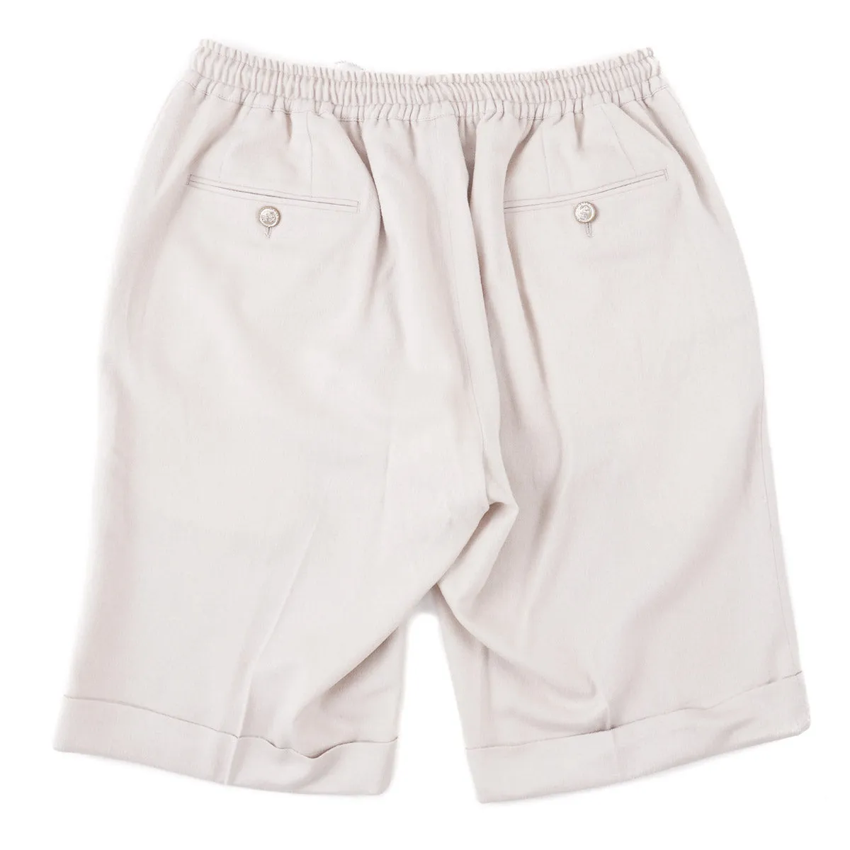 Sartorio Pure Cashmere Drawstring Shorts