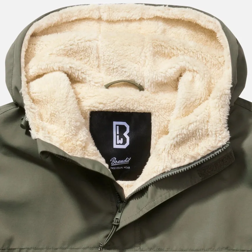 Sherpa Windbreaker olive