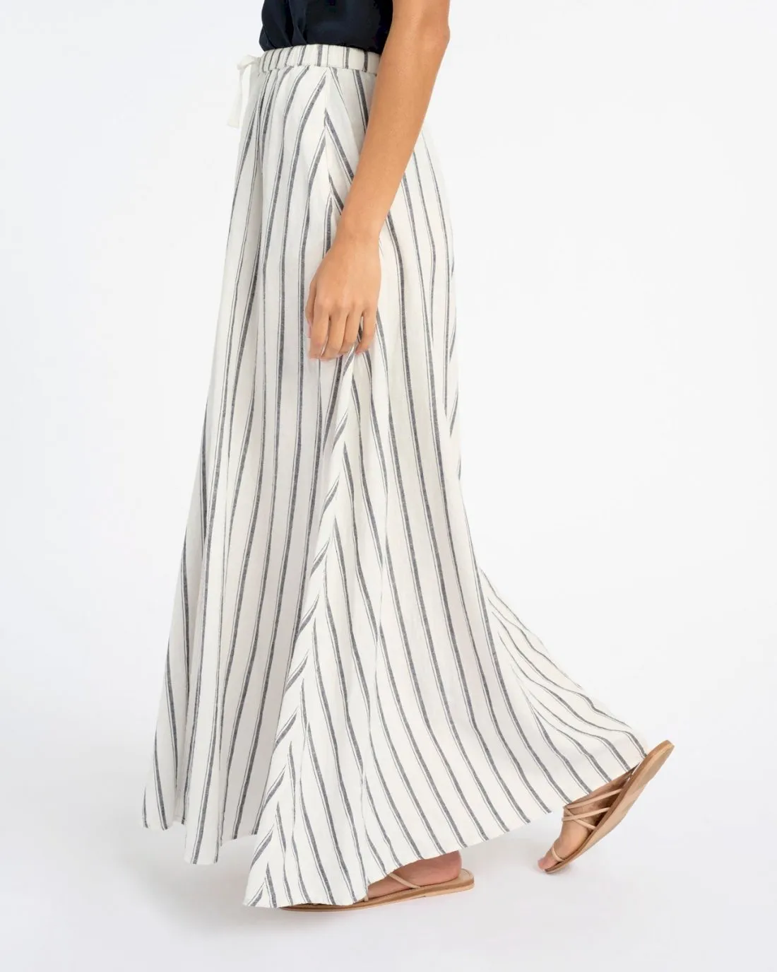 Striped Thira Maxi Skirt