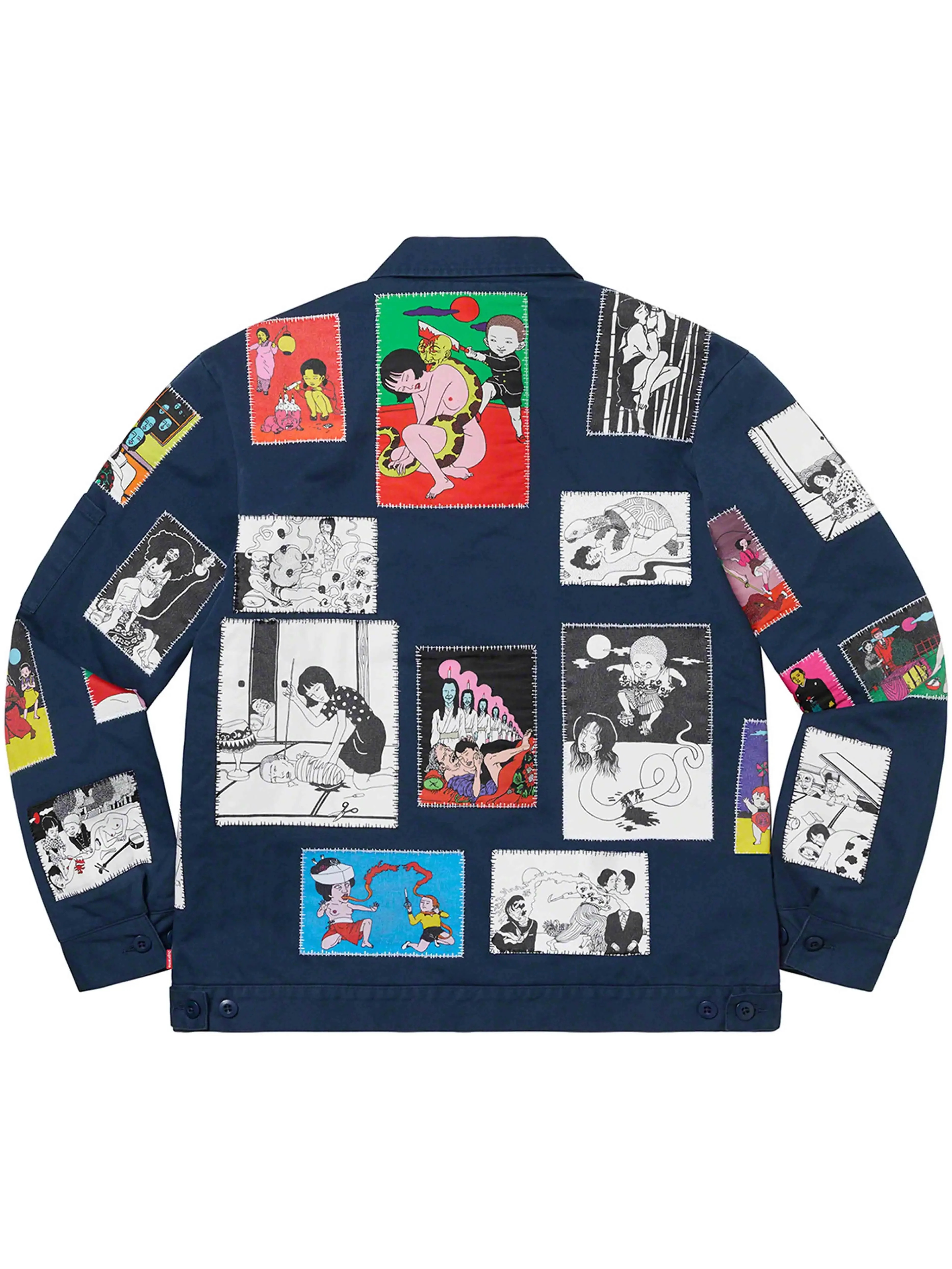 Supreme Toshio Saeki Work Jacket Navy [FW20]