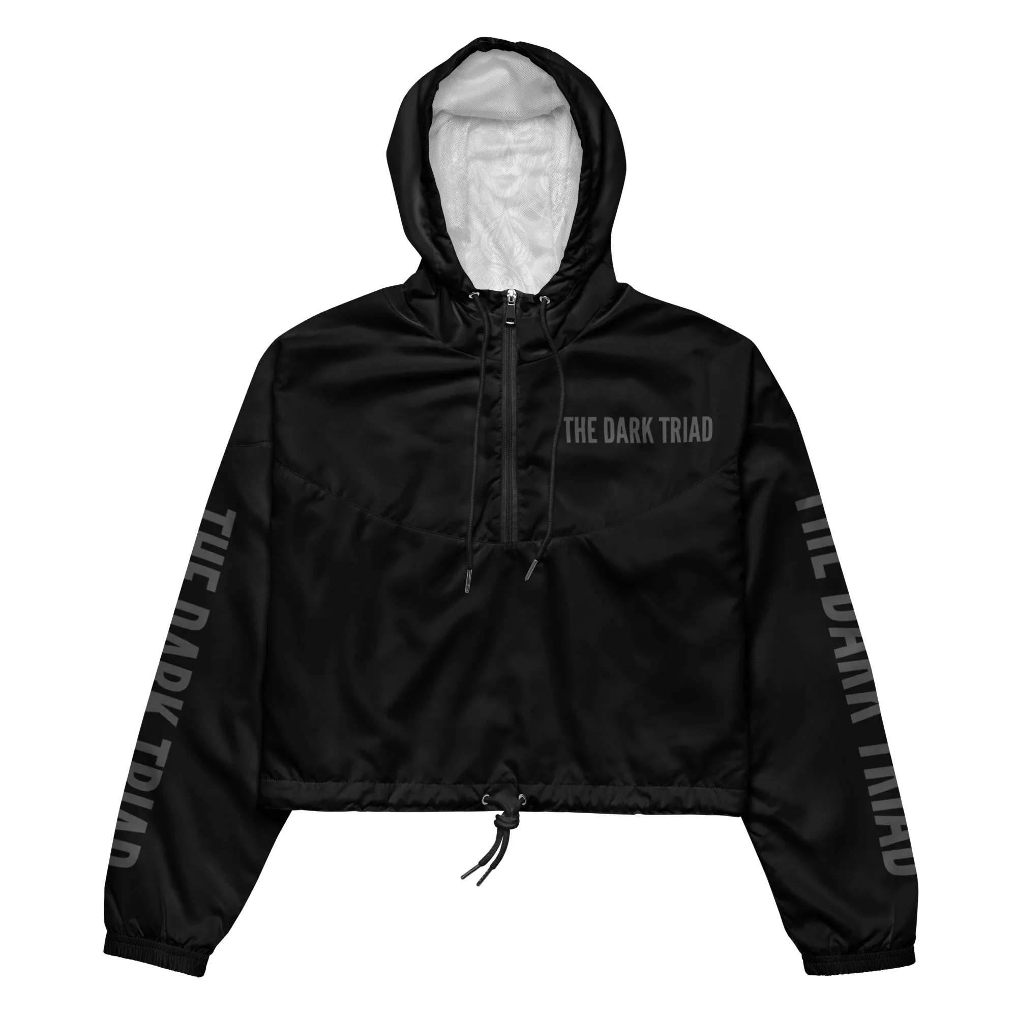 THE DARK TRIAD: DARK EMPATH Women’s Cropped Windbreaker