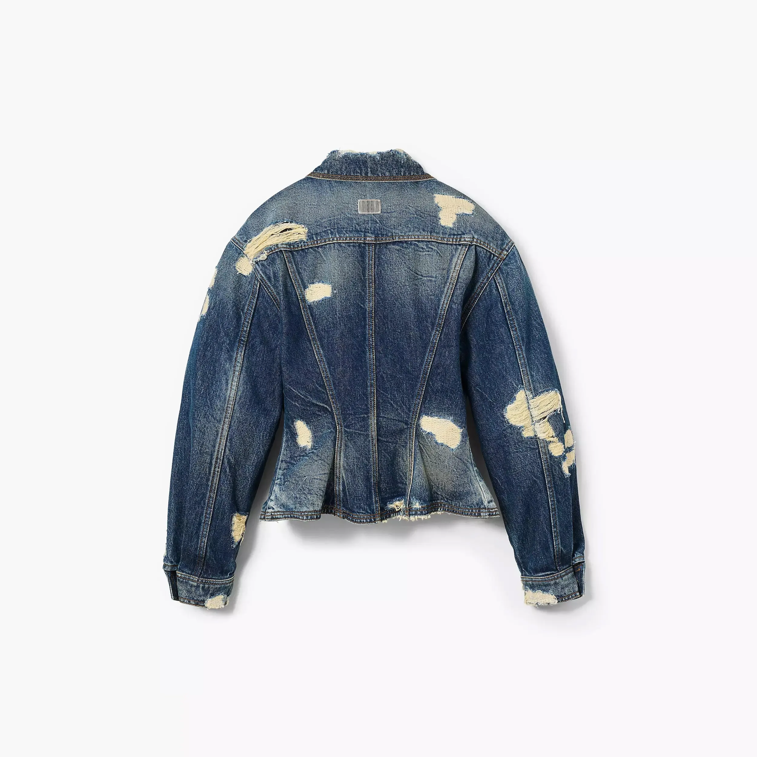 The Rip And Repair Fluted Denim Jacket