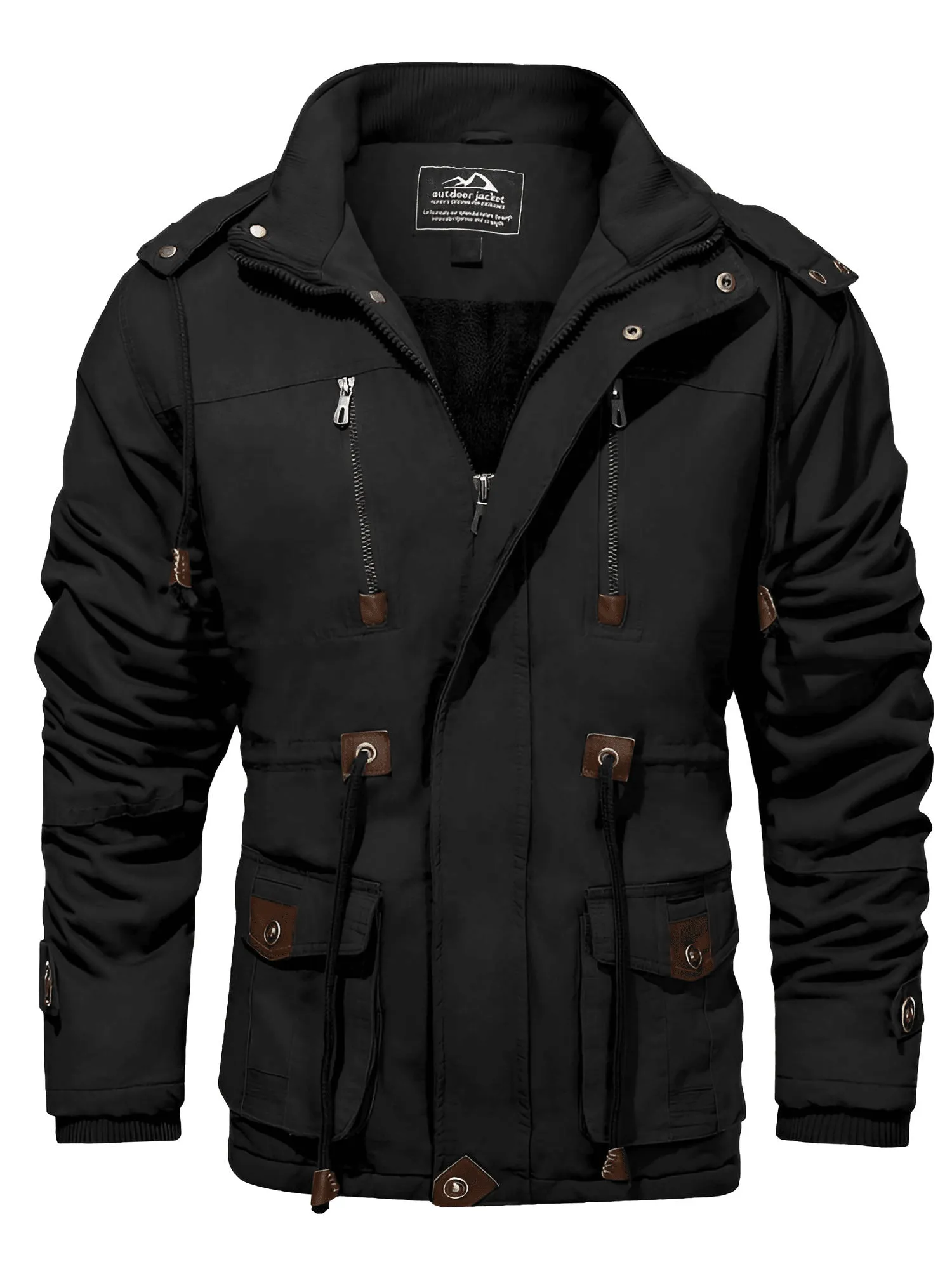 Thick Men's Fleece Lined Coats