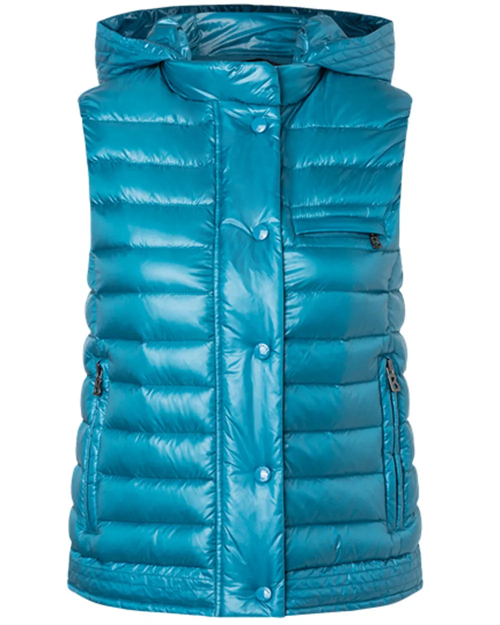 Turquoise Neni Puffer Vest