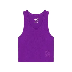 Tween Tops | Rippi Purple Tank | Molo