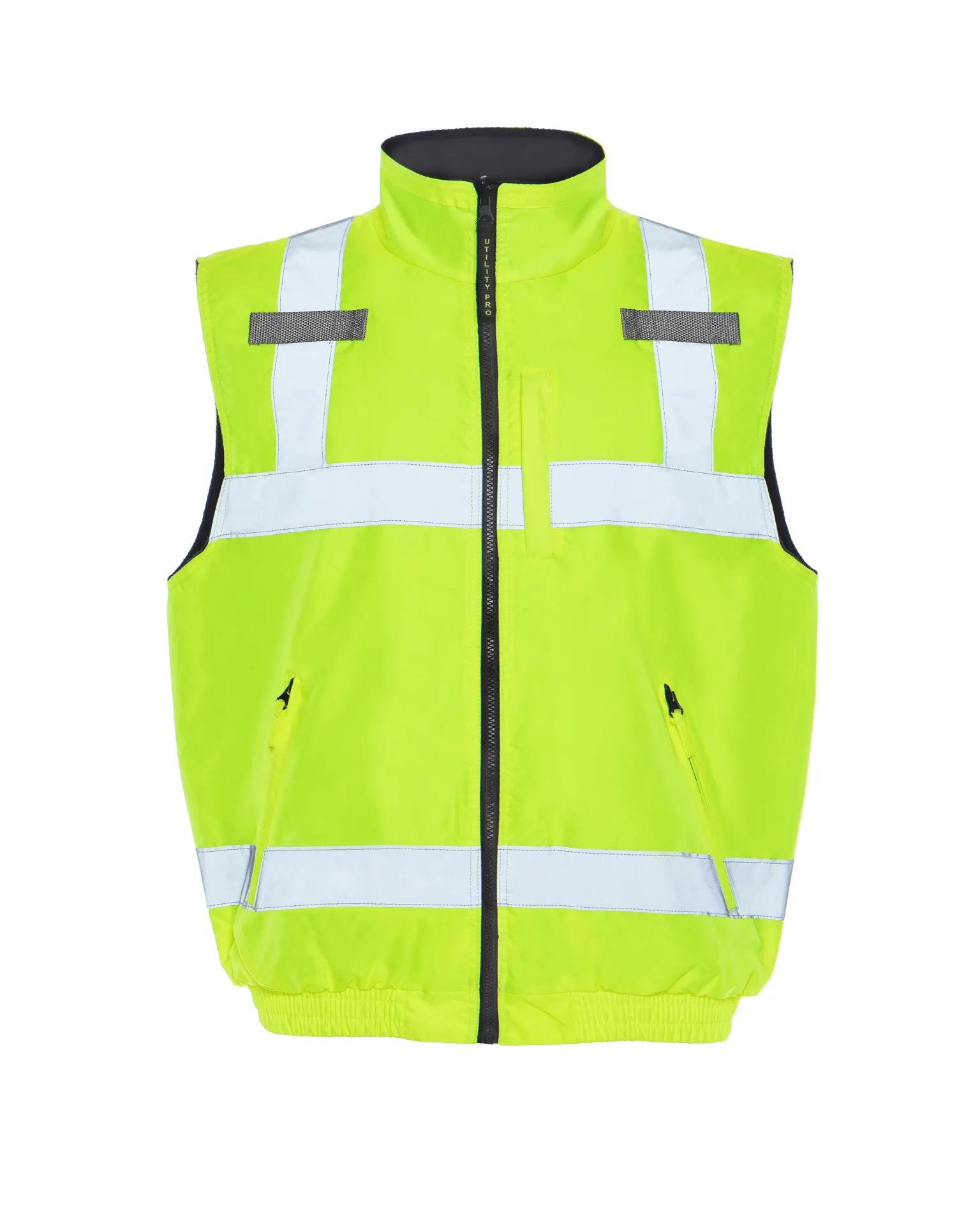 UHV1001 HiVis Full Zip Reversible Insulated Vest