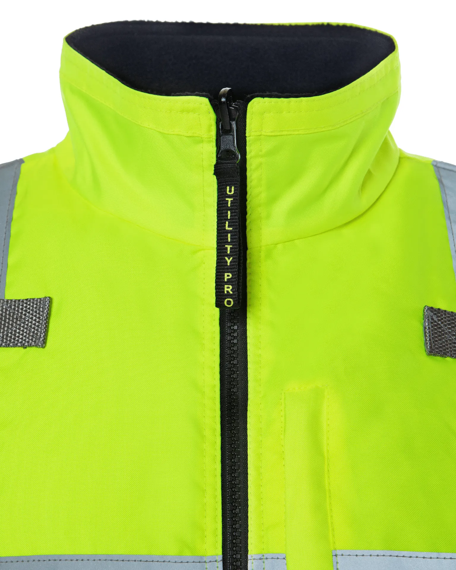 UHV1001 HiVis Full Zip Reversible Insulated Vest