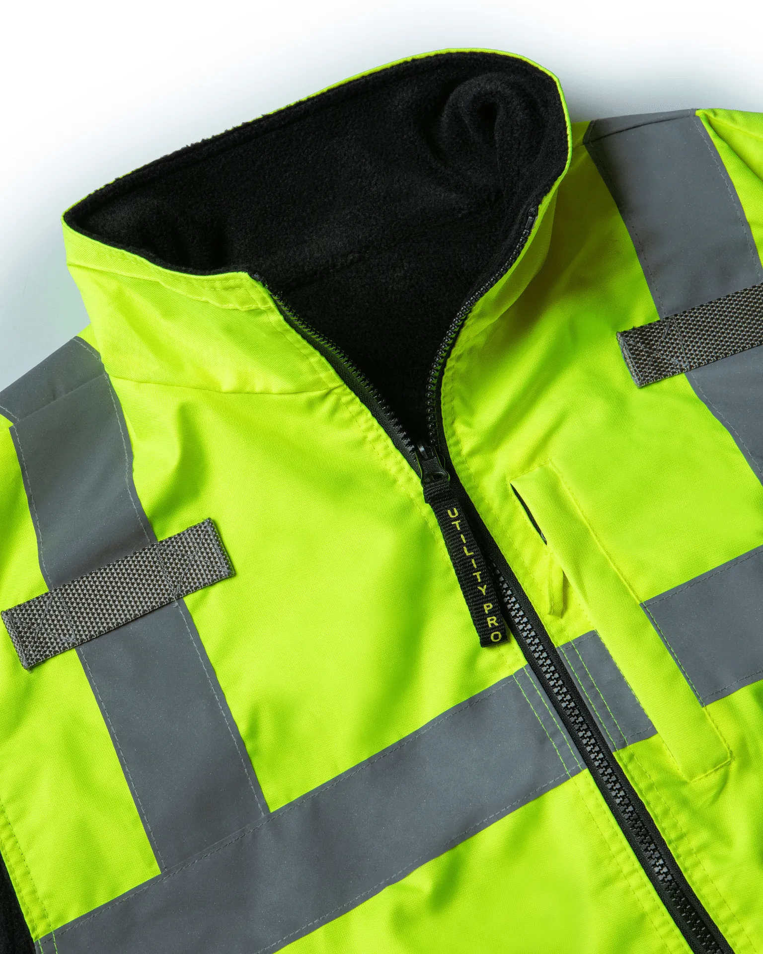 UHV1001 HiVis Full Zip Reversible Insulated Vest