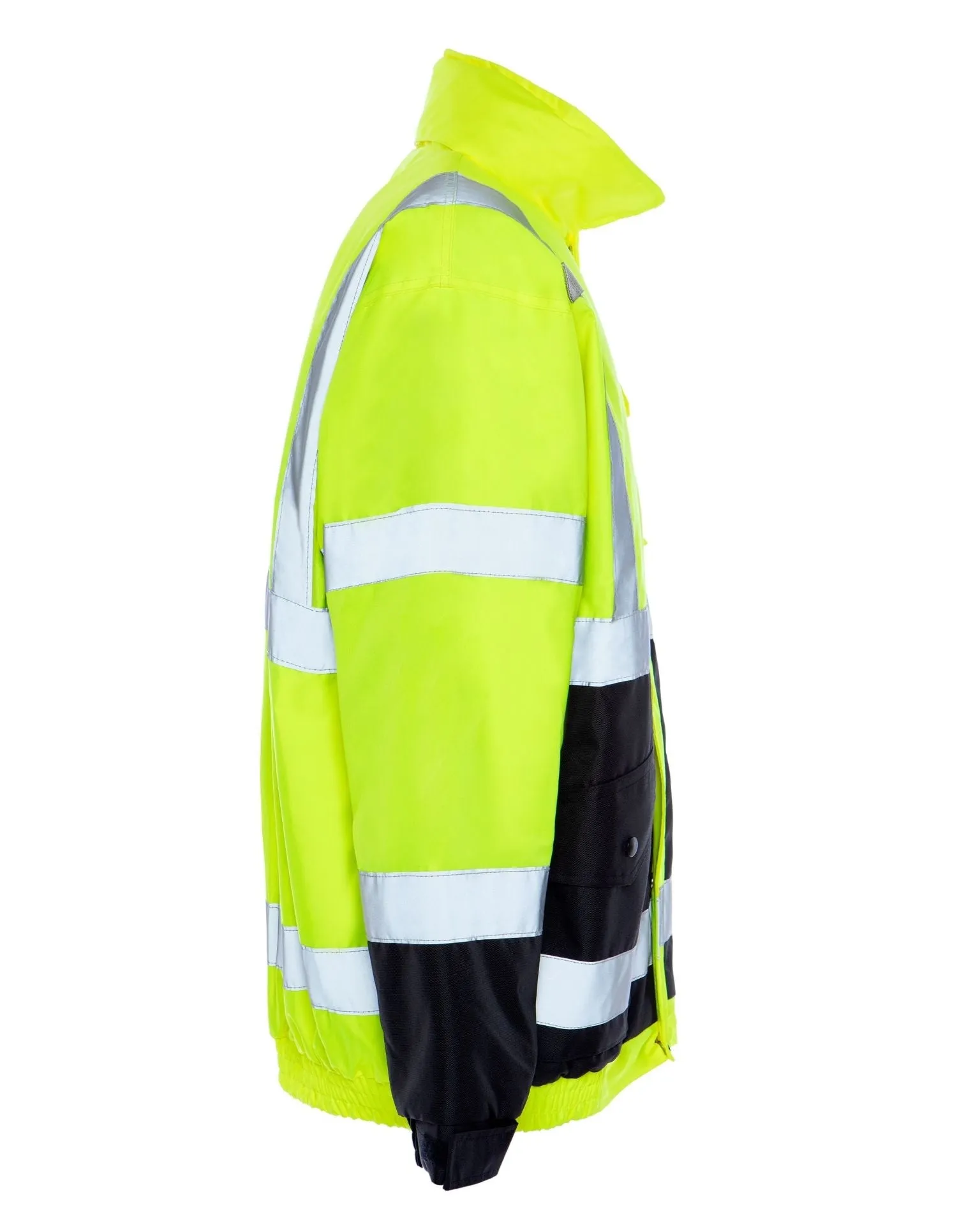 UHV562 HiVis Quilt Lined Bomber Jacket