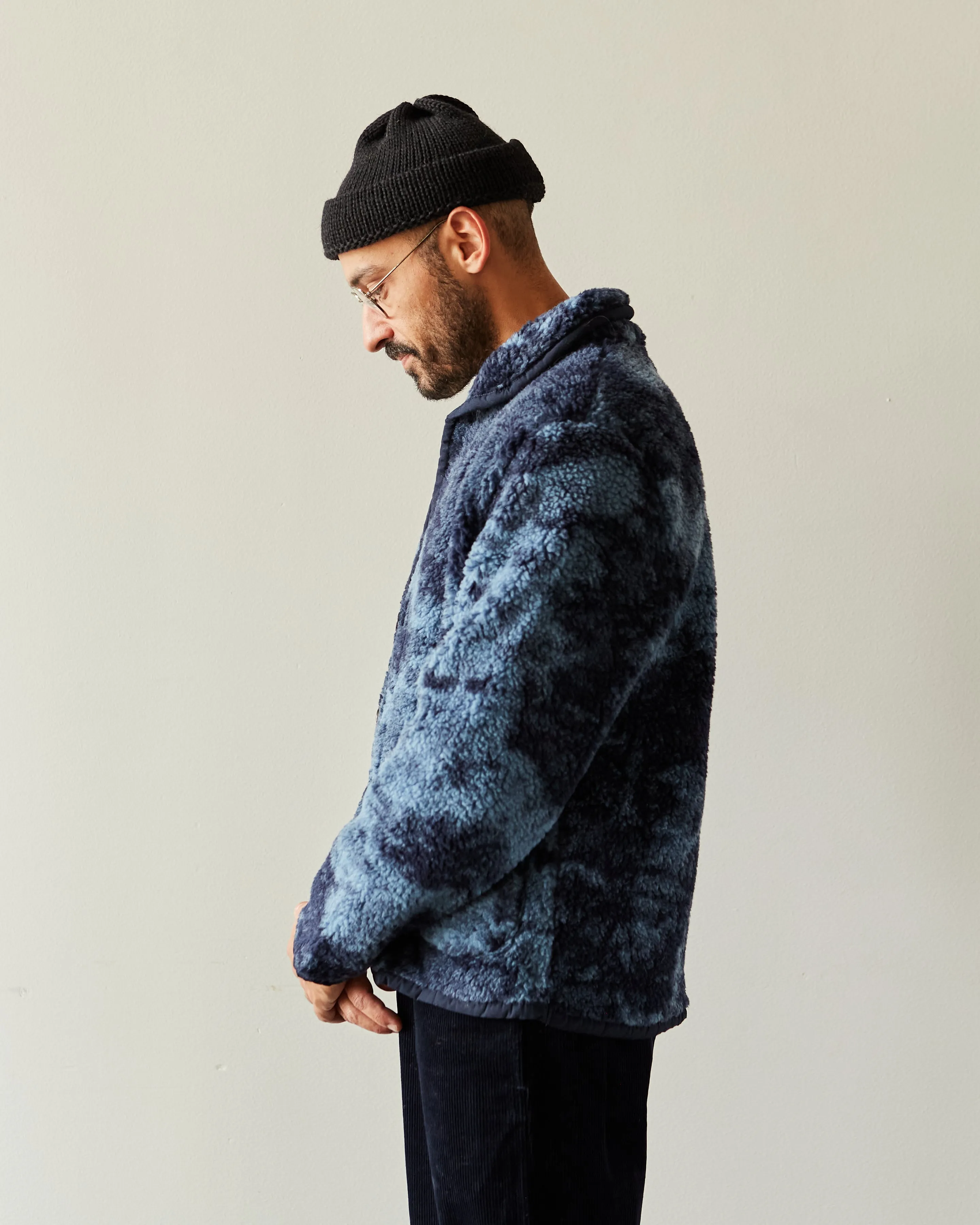 Universal Works Lancaster Jacket, Blue Space Dyed