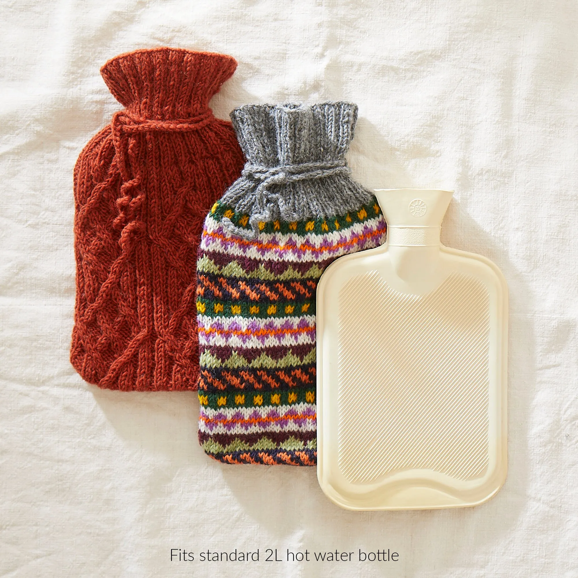 VIBHA Waste Wool Hot Water Bottle Cover (WS)