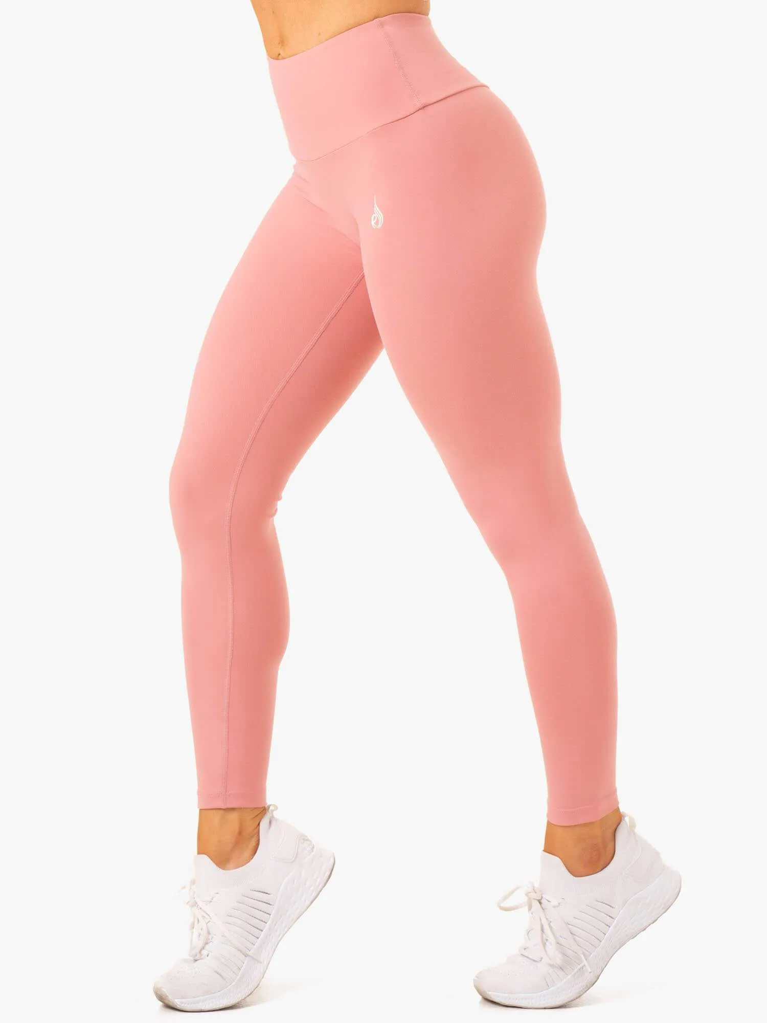 Vital High Waisted Scrunch Leggings - Blush Pink