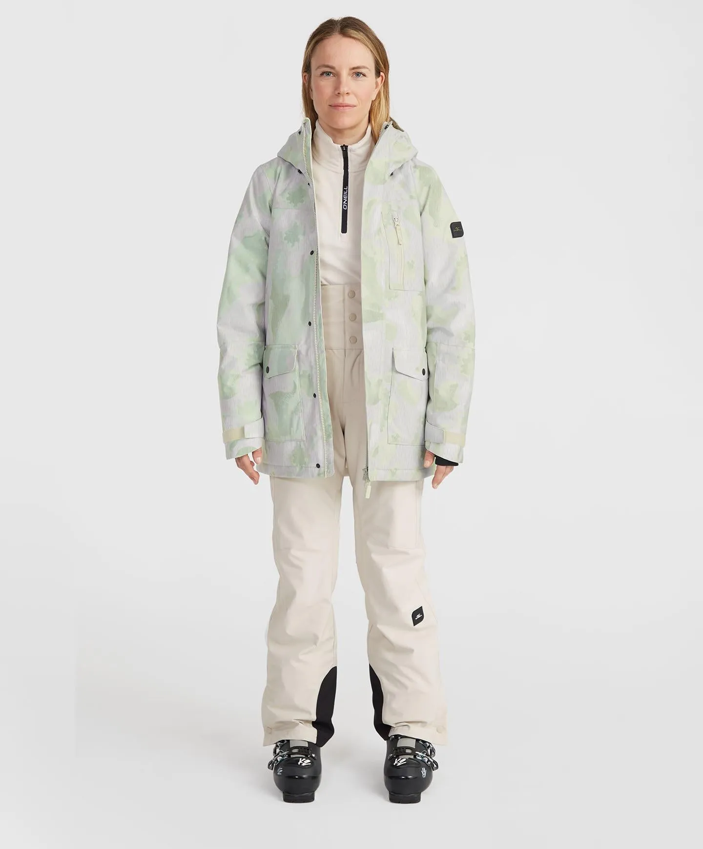 Women's Utility Hybrid Snow Jacket - Green Day Camo