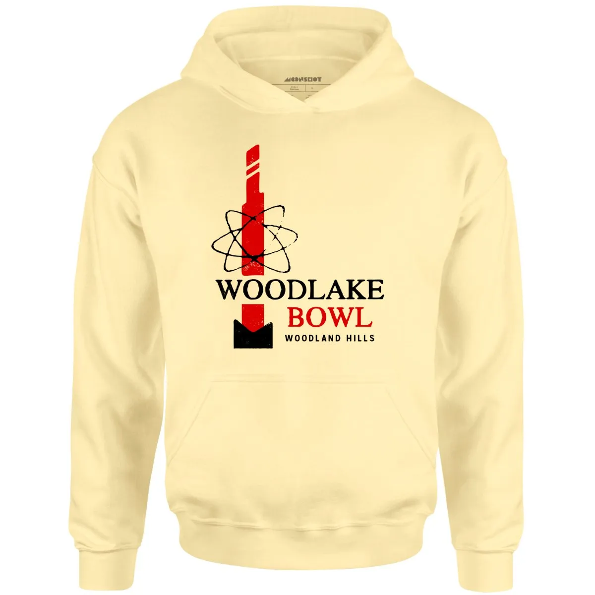 Woodlake Bowl - Woodland Hills, CA - Vintage Bowling Alley - Unisex Hoodie