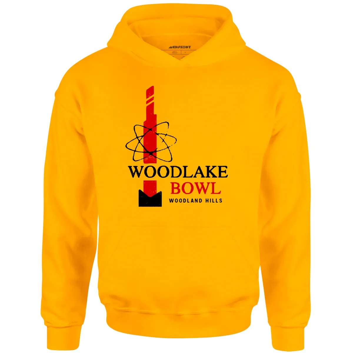 Woodlake Bowl - Woodland Hills, CA - Vintage Bowling Alley - Unisex Hoodie