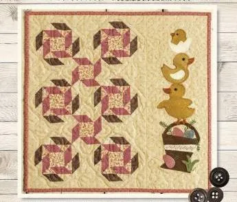 Wool and Cotton Little Quilt Block of the Month