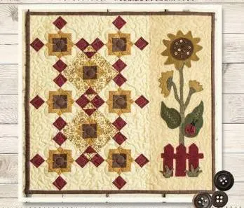 Wool and Cotton Little Quilt Block of the Month