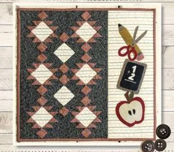 Wool and Cotton Little Quilt Block of the Month