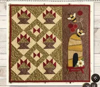 Wool and Cotton Little Quilt Block of the Month